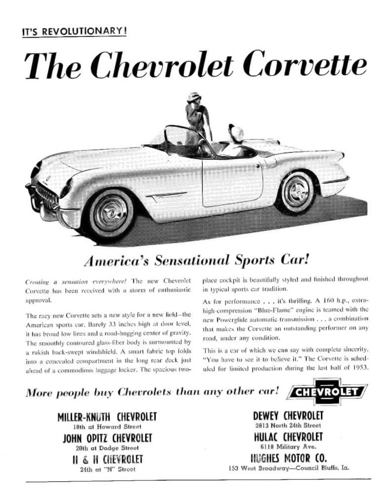 1953 Corvette Ad03
